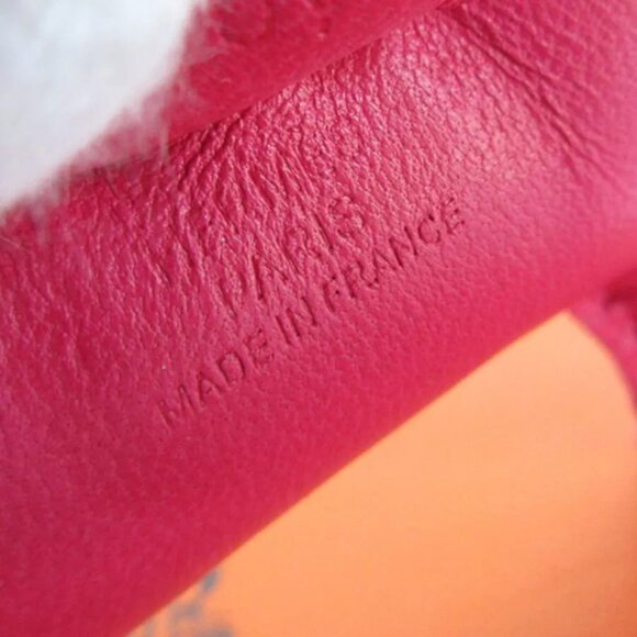 Auth HERMES Rodeo PM charm Rose purple Agneau Milo - Picture 14 of 16